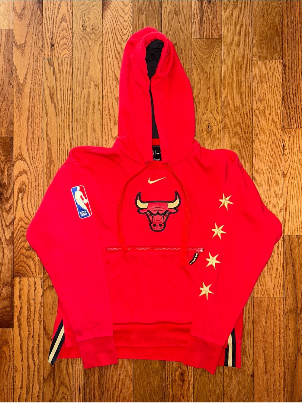 Chicago Bulls Courtside City Edition Nike Hoodie Size Small